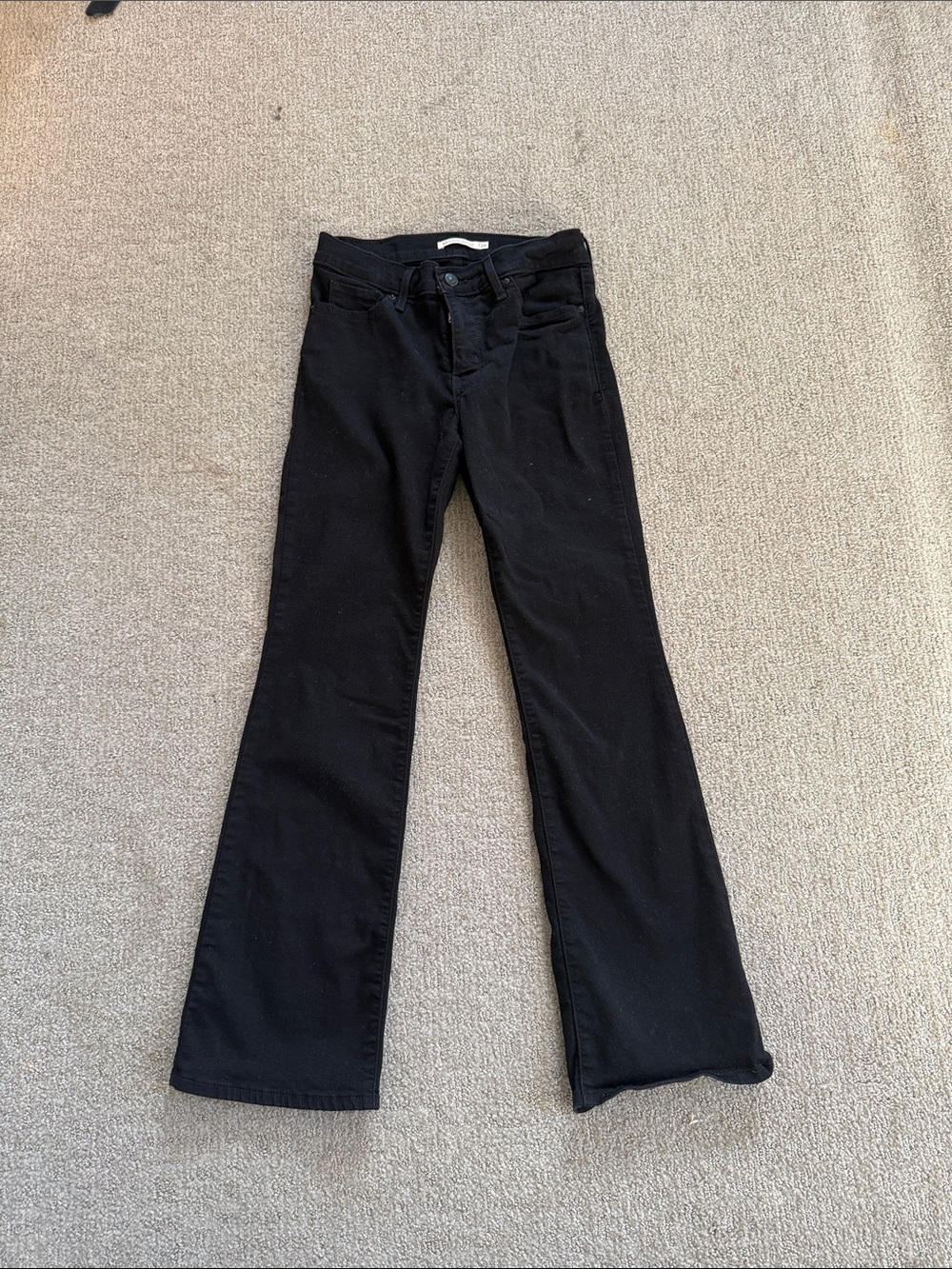 Black Women's Bootcut Jeans - Classic Everyday Style
